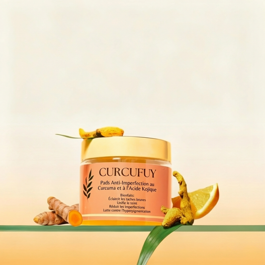 Pads Nettoyants au Curcuma 3 en 1